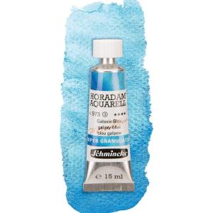 image:imageSchmincke  HORADAM AQUARELL Super Granulation 14 973 006 Galaxy Blue 15 ml tube very strong granulating colors finest super granulating watercolors