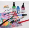 image:imageSchmincke  AERO COLOR Professional  finest liquid high color acrylic paint airbrush mixed media acrylic ink AERO METALLIC brill gold  28 ml204 cadmium orange hue