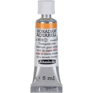 image:imageSchmincke  HORADAM AQUARELL  finest artists watercolours vanadium yellow  15 ml659 titanium gold ochre
