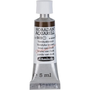 image:imageSchmincke  HORADAM AQUARELL  finest artists watercolours vanadium yellow  15 ml669 Vandyke brown
