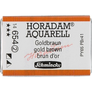 image:imageSchmincke  HORADAM AQUARELL  finest artists watercolours vanadium yellow  15 mlGold Brown