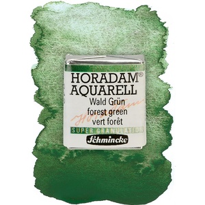 image:imageSchmincke  HORADAM AQUARELL Super Granulation 14 916 044 Urban Yellow 12 pans very strong granulating colors finest super granulating watercolors942 forest green